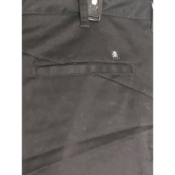 Hawk chino pants men’s shorts size 38 black - Picture 4 of 9